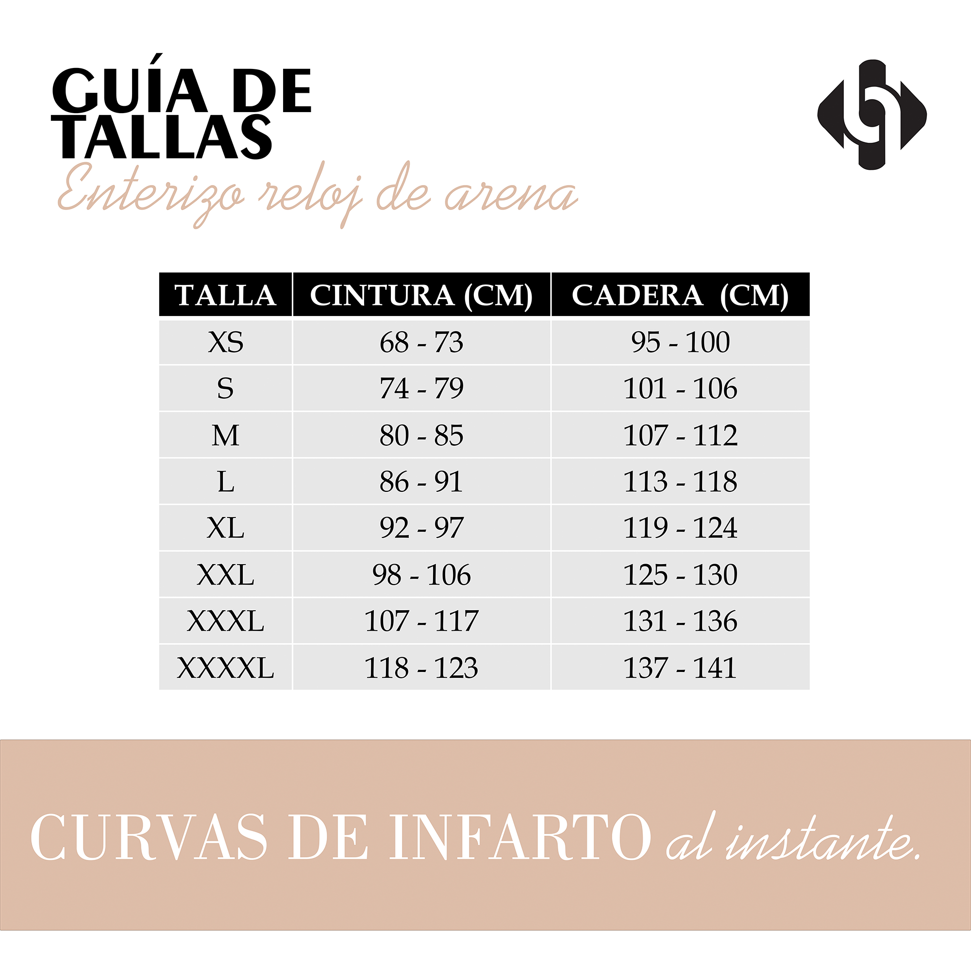 Guía de tallas