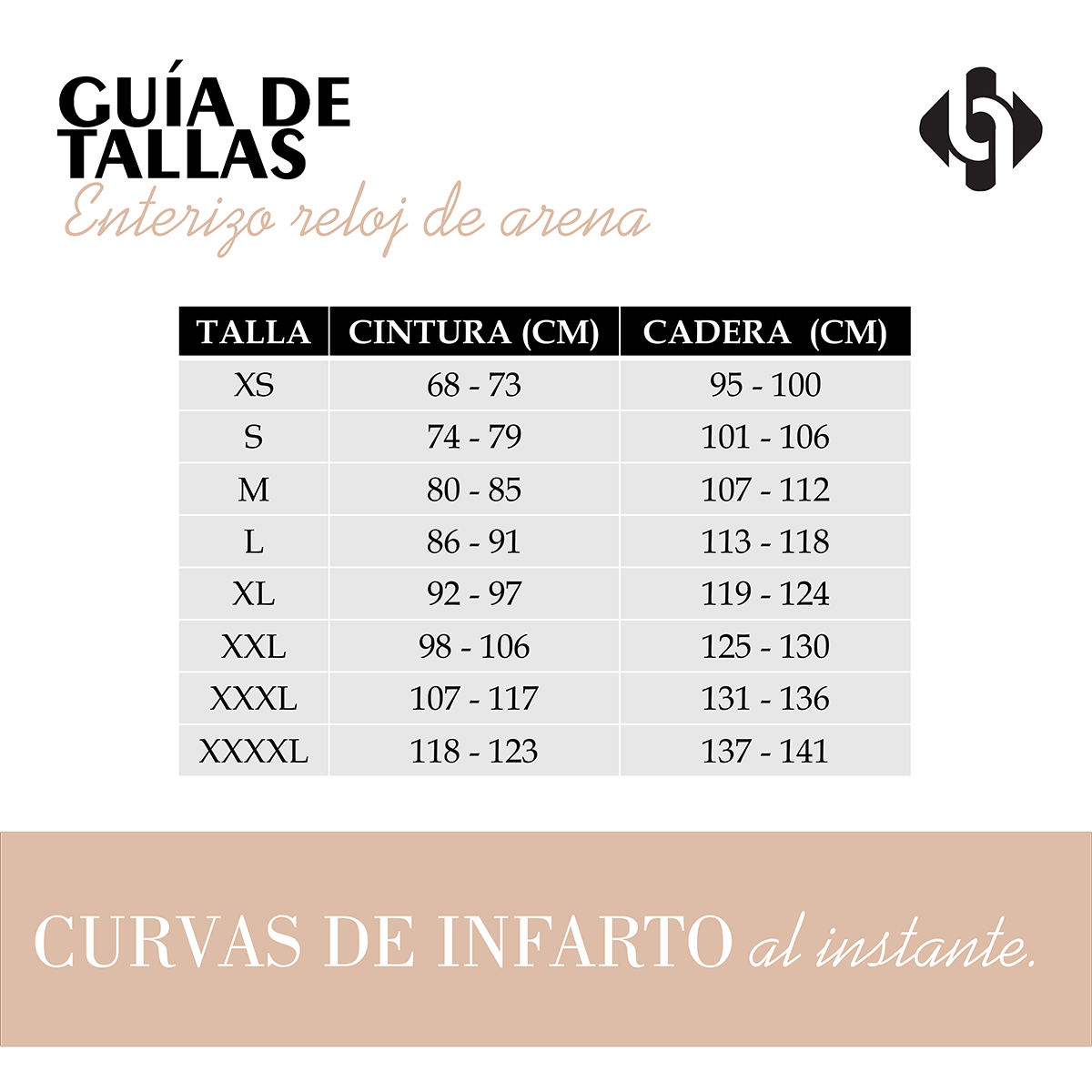 Guía de tallas