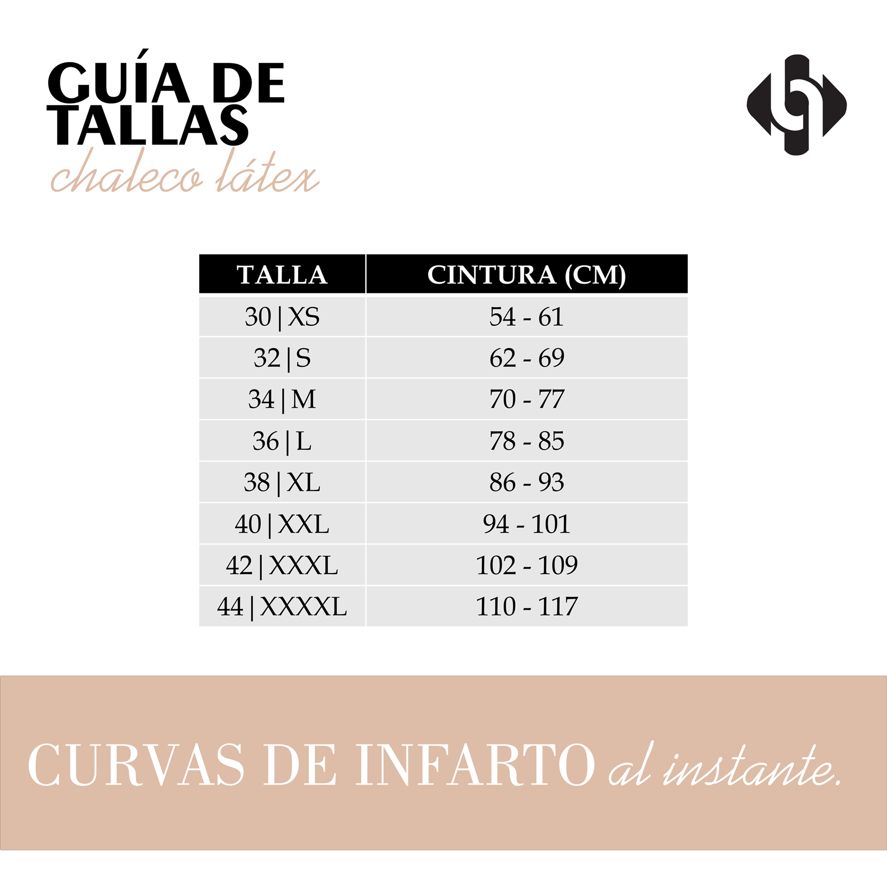 Guía de tallas