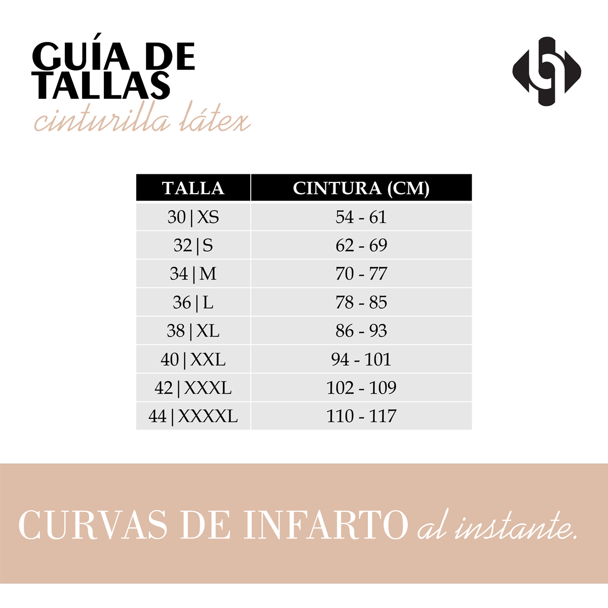 Guía de tallas